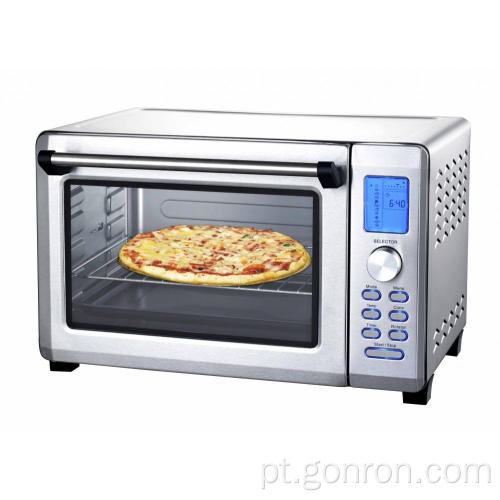 Forno elétrico portátil digital 38L, forno de convecção